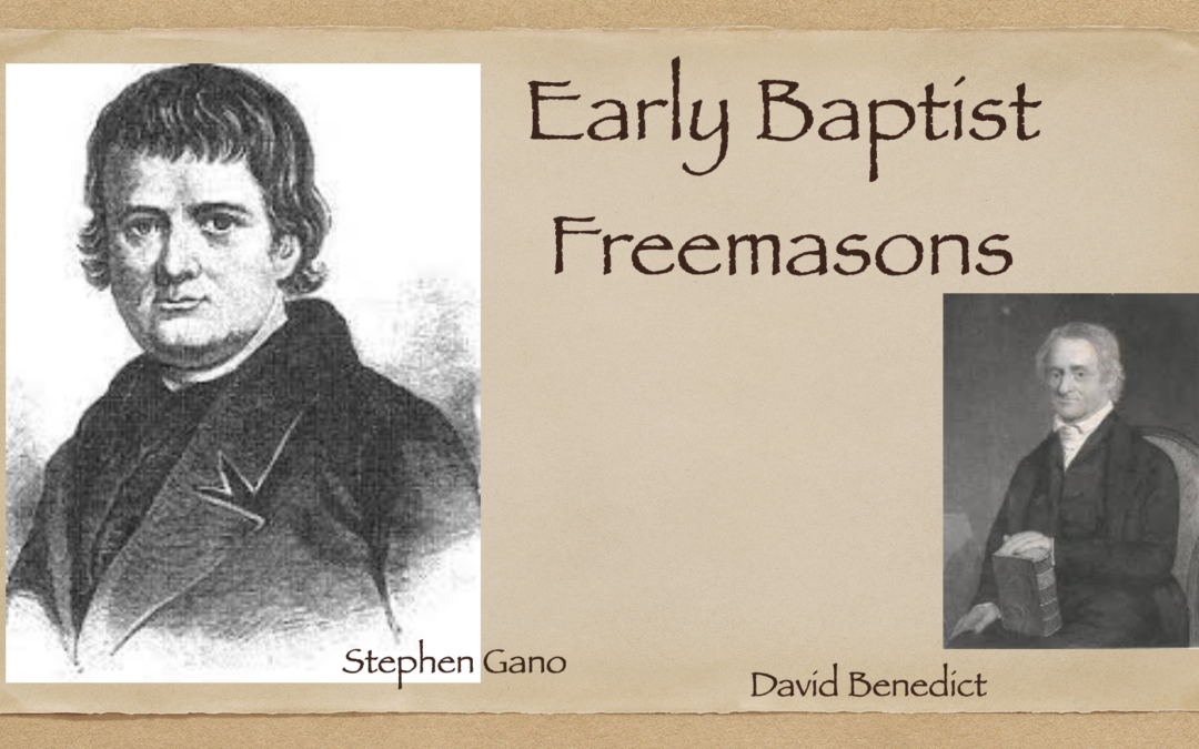 Baptists and Freemasonry: A Progress Report